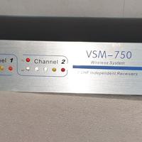 kit radiomicrofono a 4 canali GBC