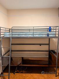 Letto a castello metallo