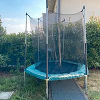 Trampolino elastico Decathlon Exagon diam. 240 cm