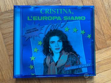 Cd "Cristina l'Europa siamo noi" di D'Avena