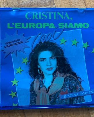 Cd "Cristina l'Europa siamo noi" di D'Avena