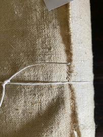 Canapa tessuto a mano a telaio