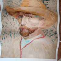 Poster "Autoritratto con cappello di paglia"