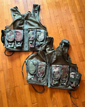 Lotto 2 gilet multi tasche da pesca outdoor