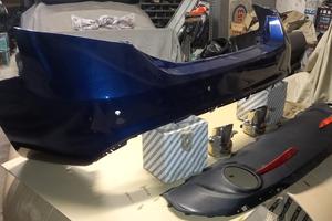 Paraurti post. e silenziatore AR Giulia 2.2 180 CV