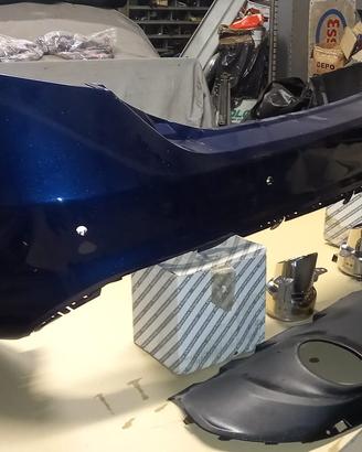 Paraurti post. e silenziatore AR Giulia 2.2 180 CV