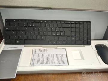 set tastiera e mouse bluetooth nuovo con scatola
