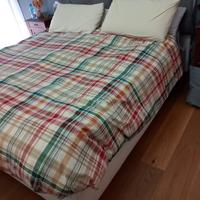 letto matrimoniale con cassettone piu materasso