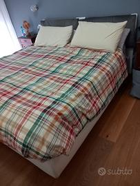 letto matrimoniale con cassettone piu materasso