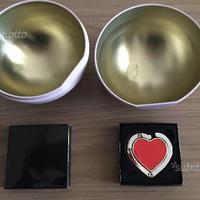 Cuore porta borse da tavolo acciaio san valentino