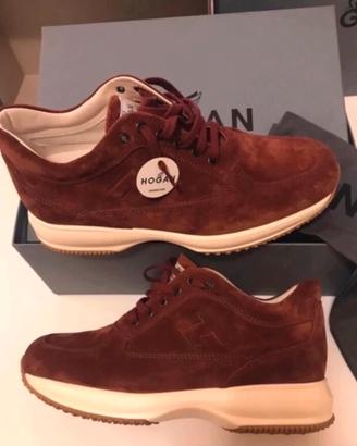 Hogan Sneakers Pelle/Camoscio Size 41,5