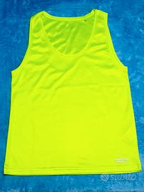 Canotta Waikiki Run Sport gialla poliestere, Tg. S