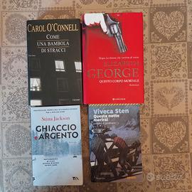 lotto 4 libri gialli