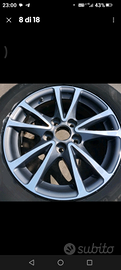 ruote con cerchi in lega Toyota