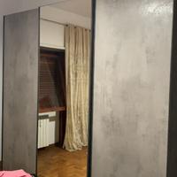 Divano letto e armadio