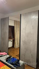 Divano letto e armadio