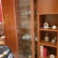 parete attrezzata ciliegio come nuovaa