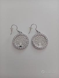 ORECCHINI CON ALBERO E ZINCORNI (TRATTABILE)