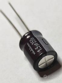 20 Condensatori Elettrolitici 1,5uF 350V