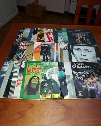 Stock dischi vinile 33 e 45 giri