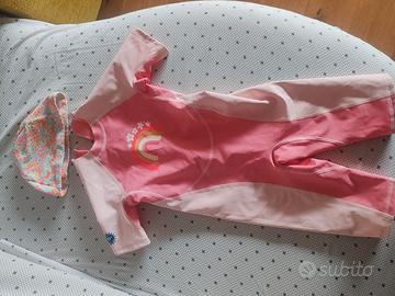 Nabaiji-Muta termica baby KLOUPI anti-UV rosa,3-4A