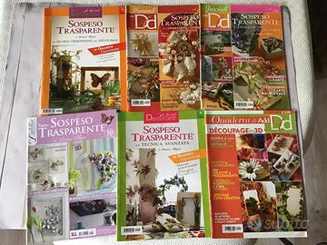 Lotto n. 6 riviste tecnica Sospeso Trasparente