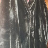 Giacca pelliccia ecologica anni 80