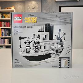 LEGO Ideas 21317 Disney Steamboat Willie Nuovo #24