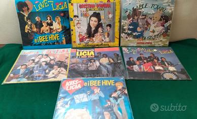 Cristina D'Avena Lotto 7 Vinili LP 33 giri