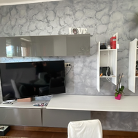 Parete attrezzata stile moderno