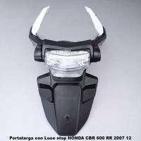 Portatarga con Luce stop HONDA CBR 600 RR 2007 12