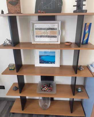 libreria parete 