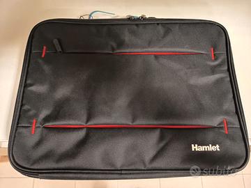 Borsa porta PC Hamlet 15,6" con tracolla – Nuova