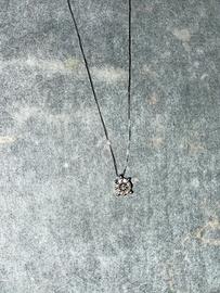 Collana OroBianco e diamanti naturali DonnaOro