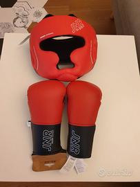 Casco e guanti boxe Outshock tg S