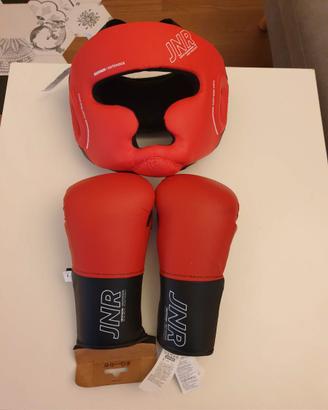 Casco e guanti boxe Outshock tg S