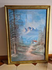 Quadro cornice dorata