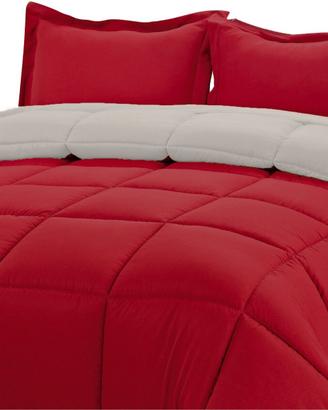 Nuovo Piumino d'Oca Naturale Matrimoniale Bicolore