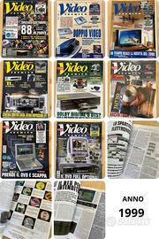 Lotto Riviste Videotecnica 1999 Vedi Descrizione