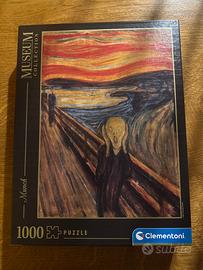 Puzzle munch clementoni