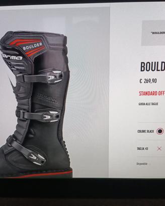 stivali moto numero43