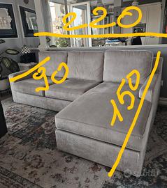 divano 3 posti con chaise longue