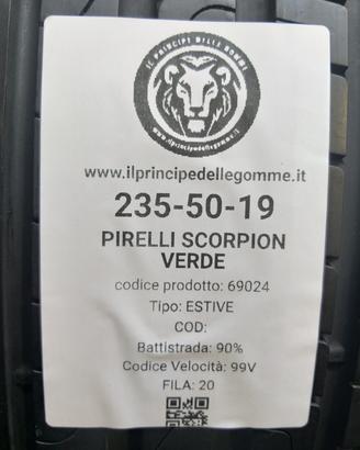2 GOMME 235 50 19 PIRELLI A69024