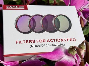 STARTRC kit set filtri ND CPL DJI Osmo Action 5 4
