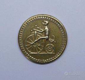 Antico gettone gioco Raro Token Jeton Spiel Marke