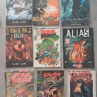 Lotto fumetti 9 albi diversi titoli 