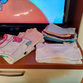 Lotto abbigliamento bimba 