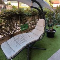 lettino sospeso da giardino/terrazza