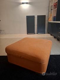 Pouf Contenitore  – Arancione 