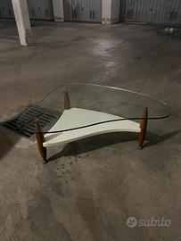 Tavolino moderno in vetro temperato